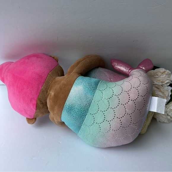 Your Zone Little Black Mermaid Huggable Plush &Throw Set - Picture 5 of 6